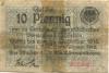 Wollstein (heute: PL-Wolsztyn) -Stadt - 1.1.1918 - 31.12.1918 - 10 Pfennig 