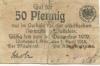 Wollstein (heute: PL-Wolsztyn) -Stadt - 1.4.1918 - 31.12.1919 - 50 Pfennig 