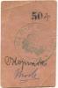 Wongrowitz (heute: PL-Wagrowiec) - Stadt - -- - 50 Pfennig 