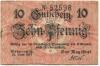 Wongrowitz (heute: PL-Wagrowiec) - Stadt - 15.6.1917 - 10 Pfennig 