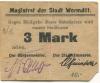 Wormditt (heute: PL-Ometa)  - Stadt - -- - 3 Mark 