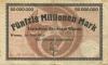 Worms - Stadt - 26.6.1923 - 50 Millionen Mark 