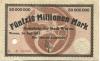 Worms - Stadt - 26.6.1923 - 50 Millionen Mark 