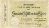 Worms - Stadt - 15.10.1923 - 1.4.1924 - 100 Milliarden Mark 