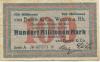 Worms - Baerle, van & Co, Chemisch-technische Fabriken, Mainzer Str. 16 - 20.9.1923 - 100 Millionen Mark 