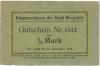 Wreschen (heute: PL-Wrzesnia) - Stadt - - 31.12.1914 - 1/2 Mark 