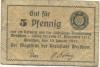 Wreschen (heute: PL-Wrzesnia) - Stadt - 10.1.1917 - 31.12.1917 - 5 Pfennig