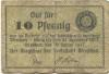 Wreschen (heute: PL-Wrzesnia) - Stadt - 10.1.1917 - 31.12.1917 - 10 Pfennig
