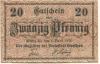 Wreschen (heute: PL-Wrzesnia) - Stadt - - 1.4.1920 - 20 Pfennig 