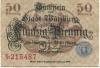 Würzburg - Stadt - - 1.1.1919 - 50 Pfennig 