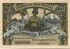 Würzburg - Stadt - 8.10.1918 - 1.2.1919 - 20 Mark 