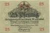 Wunsiedel - Stadt - 11.11.1918 - 25 Pfennig 