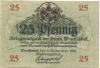 Wunsiedel - Stadt - 11.11.1918 - 25 Pfennig 