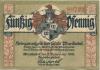 Wunsiedel - Stadt - 11.11.1918 - 50 Pfennig 