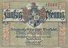 Wunsiedel - Stadt - 11.11.1918 - 50 Pfennig 