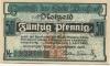 Wunstorf - Sparkasse der Stadt - 15.11.1920 - 1.4.1922 - 50 Pfennig 