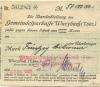 Wurzbach - Gemeinde-Sparkasse - 29.9.1923 - 50 Millionen Mark