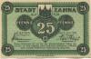 Zahna - Stadt - 1.6.1920 - 25 Pfennig 