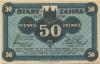 Zahna - Stadt - 1.6.1920 - 50 Pfennig 