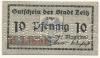 Zeitz - Stadt - -- - 10 Pfennig 