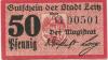 Zeitz - Stadt - -- - 50 Pfennig 