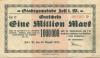 Zell - Stadt - 20.8.1923 - 1 Million Mark 