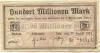 Zell - Kreis - 10.8.1923 - 100 Millionen Mark 