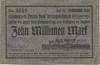 Zella-Mehlis - Jopp, Andreas, Fahrradteile, Talstr.50-52 - 28.8.1923 - 10 Millionen Mark
