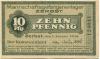 Zerbst - Mannschaftsgefangenenlager - 1.1.1916 - 10 Pfennig 