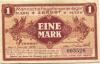 Zerbst - Mannschaftsgefangenenlager - 1.1.1916 - 1 Mark 