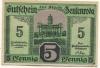 Zeulenroda - Stadt - 16.12.1918 - 5 Pfennig 