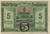Zeulenroda - Stadt - 16.12.1918 - 5 Pfennig 