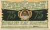 Zeulenroda - Stadt - 1.11.1921 - 75 Pfennig 