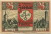Ziesar - Städtische Sparkasse - -- - 25 Pfennig 