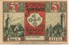 Ziesar - Städtische Sparkasse - -- - 50 Pfennig 