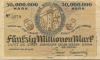 Zirndorf-  Stadt - 20.9.1923 - 50 Millionen Mark 