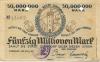 Zirndorf-  Stadt - 20.9.1923 - 50 Millionen Mark 