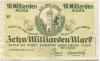 Zirndorf-  Stadt - 25.10.1923 - 10 Milliarden Mark 