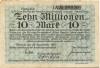 Zittau - Amtshauptmannschaft, Stadt und Alfred Peter, Zittauer Handelsbank - 28.9.1923 - 10 Millionen Mark 