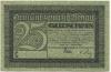 Zittau - Amtshauptmannschaft und Stadt - 1.1.1919 - 31.12.1919 - 25 Pfennig