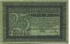 Zittau - Amtshauptmannschaft und Stadt - 1.1.1919 - 31.12.1919 - 25 Pfennig 