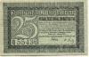 Zittau - Amtshauptmannschaft und Stadt - 1.1.1919 - 31.12.1919 - 25 Pfennig 