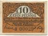 Zittau - Amtshauptmannschaft und Stadt - - 31.12.1920 - 10 Pfennig 