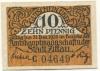 Zittau - Amtshauptmannschaft und Stadt - - 31.12.1920 - 10 Pfennig 