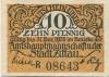Zittau - Amtshauptmannschaft und Stadt - - 31.12.1920 - 10 Pfennig 