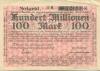 Zittau - Amtshauptmannschaft und Stadt - 28.9.1923 - 100 Millionen Mark 