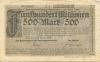 Zittau - Amtshauptmannschaft und Stadt - 15.10.1923 - 500 Millionen Mark 