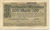 Zittau - Amtshauptmannschaft und Stadt - 15.10.1923 - 500 Millionen Mark 