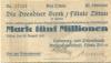 Zittau - Commerz- und Privatbank AG, Filiale Zittau - 22.8.1923 - 5 Millionen Mark