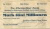 Zittau - Dresdner Bank, Bahnhofstr. 12, Filiale Zittau - 17.8.1923 - 5 Millionen Mark